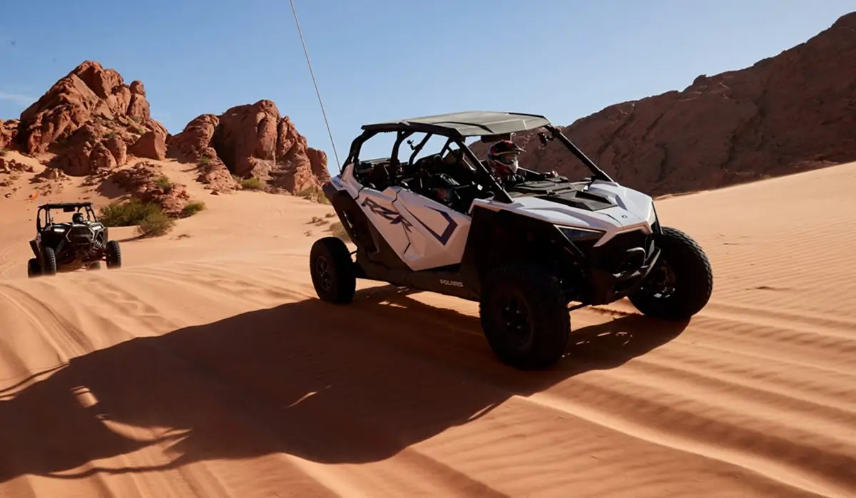 Experienced off-road drivers